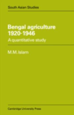 Bengal Agriculture, 1926-46 : A Quantitative Study