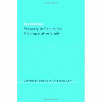 Property in Securities : A Comparative Study