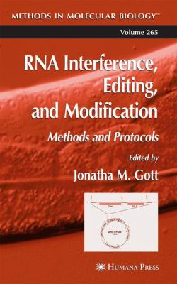 RNA Interference, Editing, and Modification : Methods and Protocols