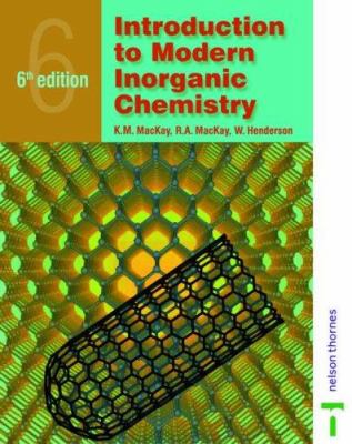 Introduction to Modern Inorganic Chemistry, 6th Edition