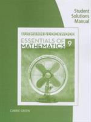 Essentials of Mathematics