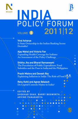 India Policy Forum 2011-12 : Volume 8