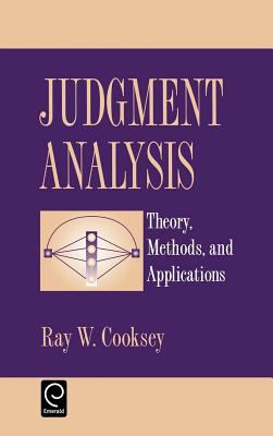 Judgment Analysis : Theory, Methods, and Applications