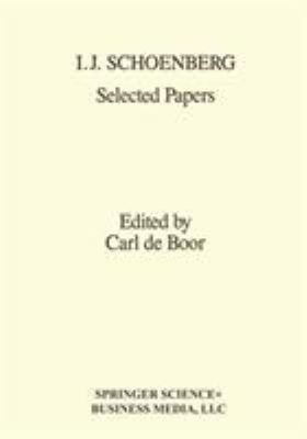 I. J. Schoenberg Set : Selected Papers