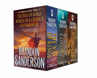 Stormlight Archive MM Boxed Set I, Books 1-3 : The Way of Kings, Words of Radiance, Oathbringer