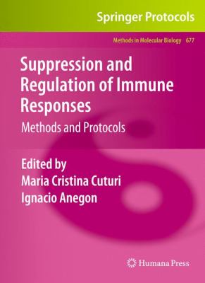 Suppression and Regulation of Immune Responses : Methods and Protocols