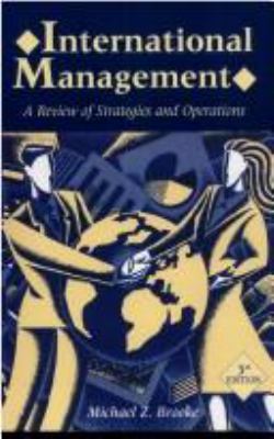 International Management : A Review of Strategies and Operations