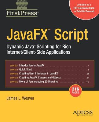 JavaFX Script : Dynamic Java Scripting for Rich Internet/Client-Side Applications