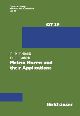 Matrix Norms and Their Applications
