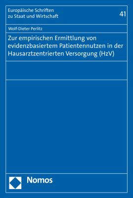 Zur Empirischen Ermittlung Von Evidenzbasiertem Patientennutzen in der Hausarztzentrierten Versorgung (HzV)