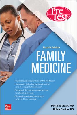 Family Medicine PreTest Self-Assessment and Review, Fourth Edition