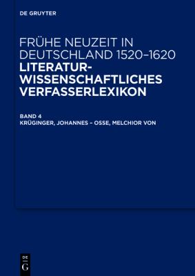 Krüginger, Johannes - Osse, Melchior