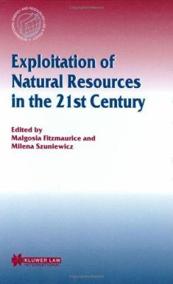 Exploitation of Natural Resources Law and Policy