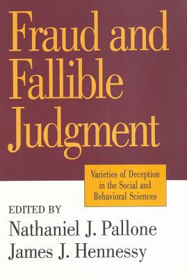 Fraud and Fallible Judgement : Deception in the Social and Behavioural Sciences
