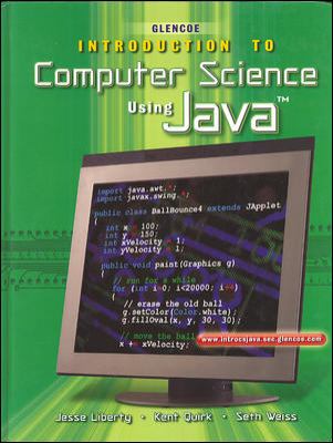 Introduction to Computer Science, Using Java, Student Edition