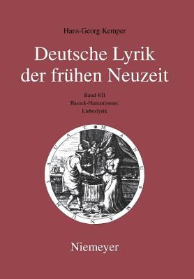 Deutsche Lyrik der Frühen Neuzeit