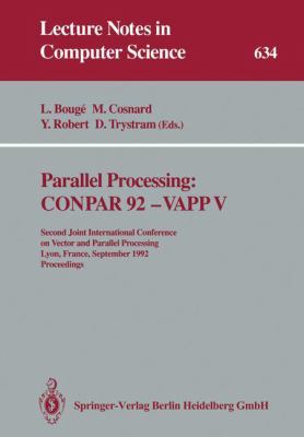 Parallel Processing : Conpar '92-Vappv