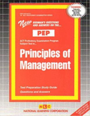 Principles of Management : New Rudman's Questions and Answers on The... RCE/PEP