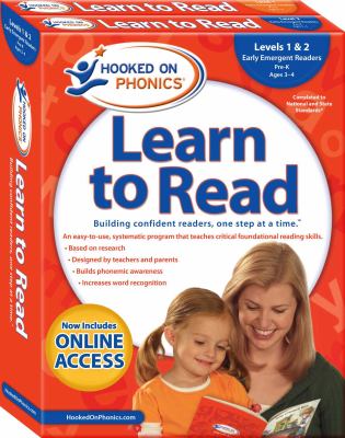 Hooked on Phonics Learn to Read Levels 1 And 2 : Learn to Read Pre-K Sleeve Levels 1 and 2 Complete