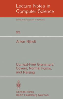 Context-Free Grammars : Covers, Normal Forms, and Parsing