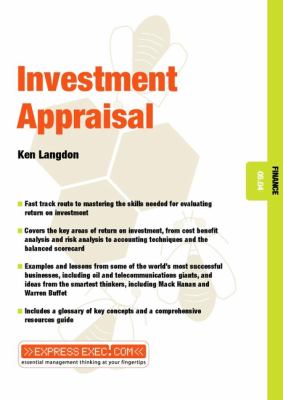 Investment Appraisal : Finance 05. 04