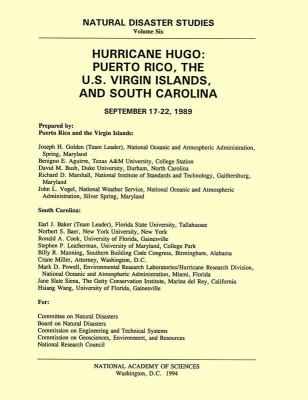 Hurricane Hugo, Puerto Rico, the Virgin Islands, and Charleston, South Carolina, September 17-22 1989