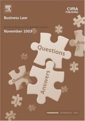 Business Law November 2003 Exam Questions and Answers