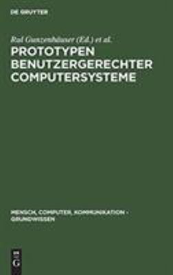 Prototypen Benutzergerechter Computersysteme