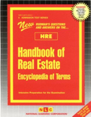 Handbook of Real Estate (Hre) Encyclopedia of Terms : New Rudman's Questions and Answers on The... HRE