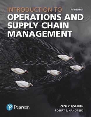 Introduction to Operations and Supply Chain Management