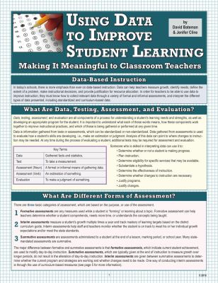 Using Data to Improve Student Learning : Making It Meaningful to Classroom Teachers