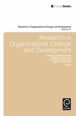 Research in Organizational Change and Development