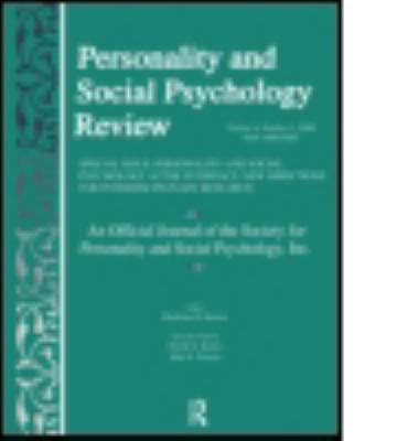 Personality and Social Psychology at the Interface : New Directions for Interdisciplinary Research: a Special Issue of Personality and Social Psychology Review