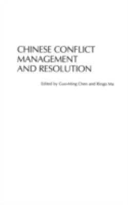 Chinese Conflict Management and Resolution