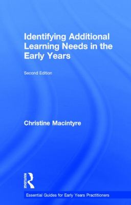 Identifying Additional Learning Needs in the Early Years