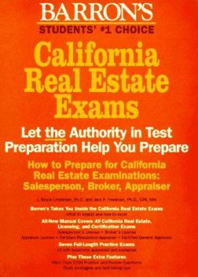 How to Prepare for California Real Estate Salesperson, Broker, Appraiser Examinations : Salesperson, Broker, Appraiser