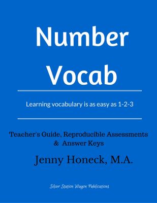 Number Vocab Teacher Edition : Learning Vocabulary Is As Easy As 1-2-3