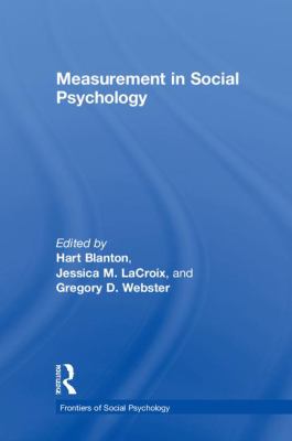 Measurement in Social Psychology