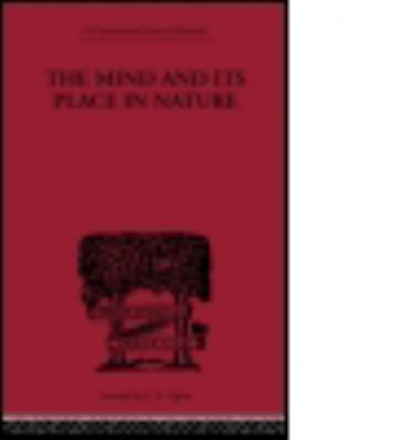 The Mind and Its Place in Nature