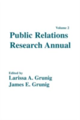 Public Relations Research Annual : Volume 2