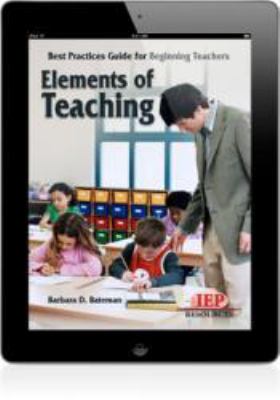 Elements of Teaching Handbook
