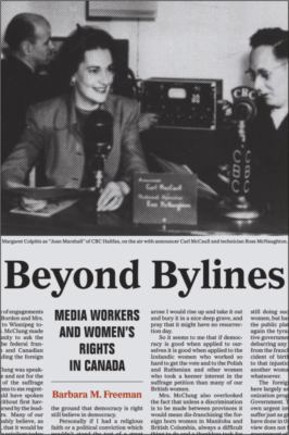 Beyond Bylines : Media Workers and Women's Rights in Canada