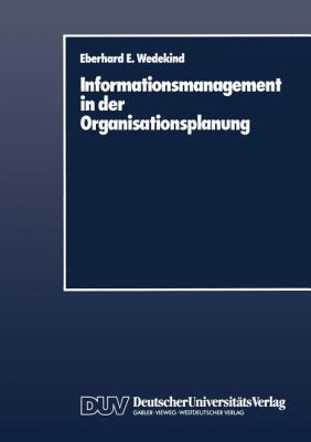 Informationsmanagement in der Organisationsplanung