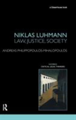 Niklas Luhmann : Law, Justice, Society