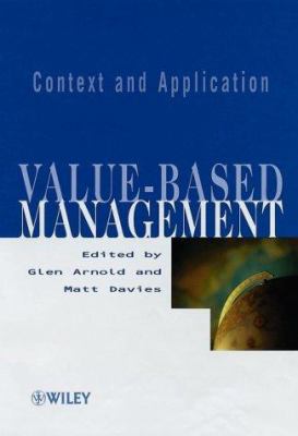 Value-Based Management : Context and Application