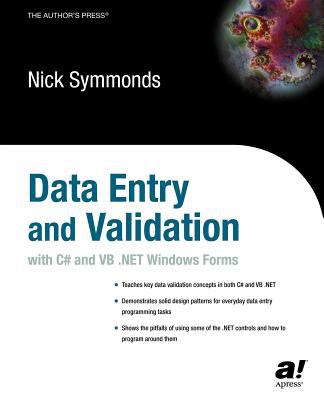 Data Entry and Validation : With C# and VB. NET Windows Forms