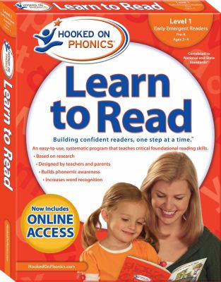 Hooked on Phonics Learn to Read Level 1 : Learn to Read Box Pre-K Level 1