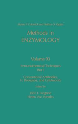 Immunochemical Techniques : Conventional Antibodies, Fc Receptors, and Cytotoxicity