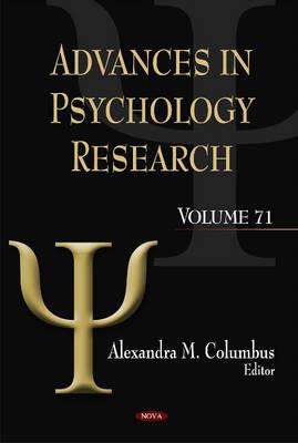 Advances in Psychology Research