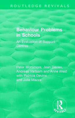 Behaviour Problems in Schools : An Evaluation of Support Centres